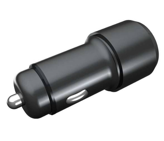 Powerology PQCPDCCBK Aluminum 36W 2 Port Type C PD Fast Charging USB C Car Charger - Black - Zoom Image 3