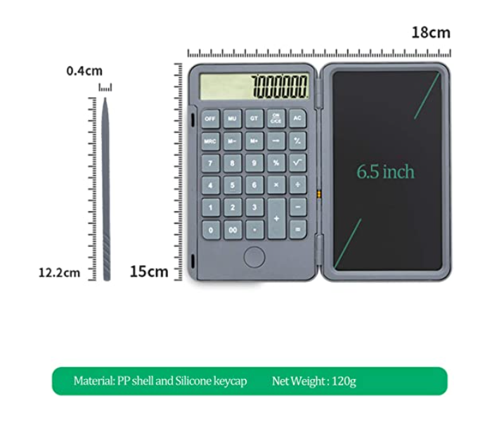 Generic Basic Calculator Notepad with 6.5 Inch LCD Writing Tablet - Zoom Image 5