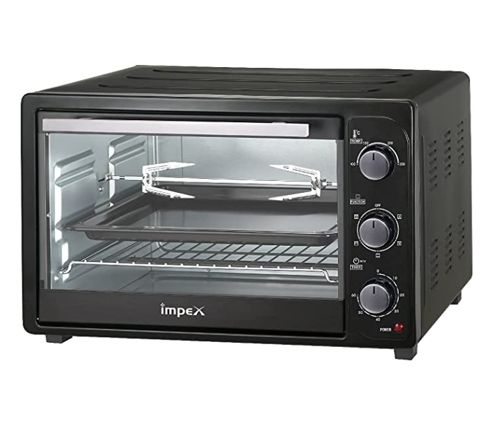 Impex OV 2901 1500Watts 35 Litre Electric Oven Toaster Grill - Black - Zoom Image 1