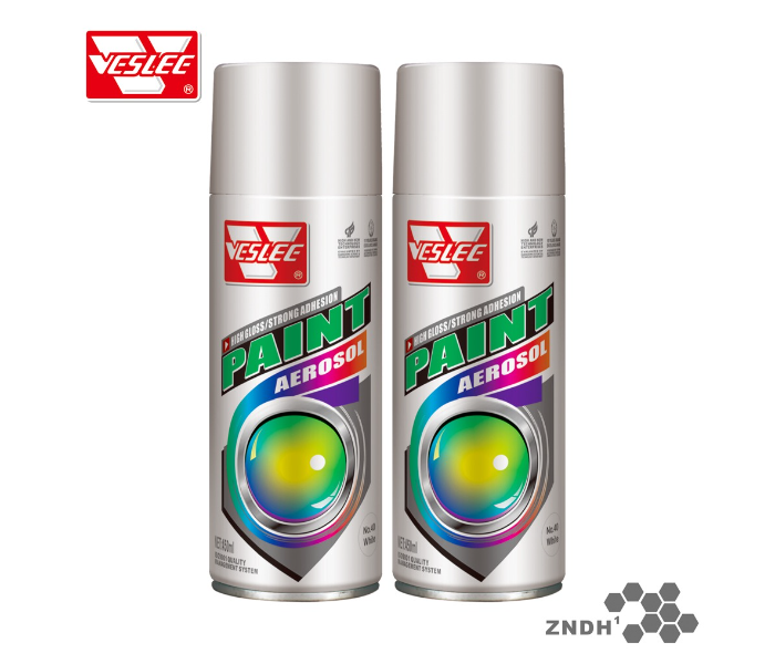 Generic High Quality Graffiti paint Aerosol Car Spray Paint - White - Zoom Image