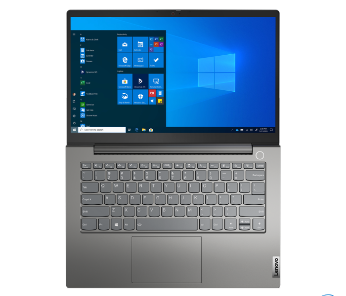 Lenovo 20VD00BWAX NoteBook ThinkBook 14 G2 14 Inch FHD Intel Core i5 1135G7 Processor 4GB DDR4 RAM 256GB SSD Integrated Intel Iris Xe Graphics DOS - Silver - Zoom Image 2