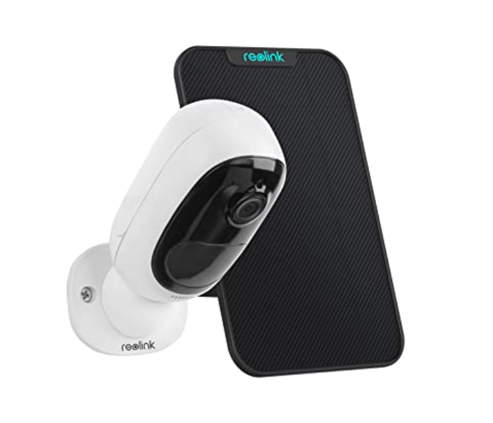 Reolink ARGUS 2 WITH SOLAR PANEL Wire-Free 2MP Wifi Home Security Camera With Solar Panel - Black and White - Zoom Image 2