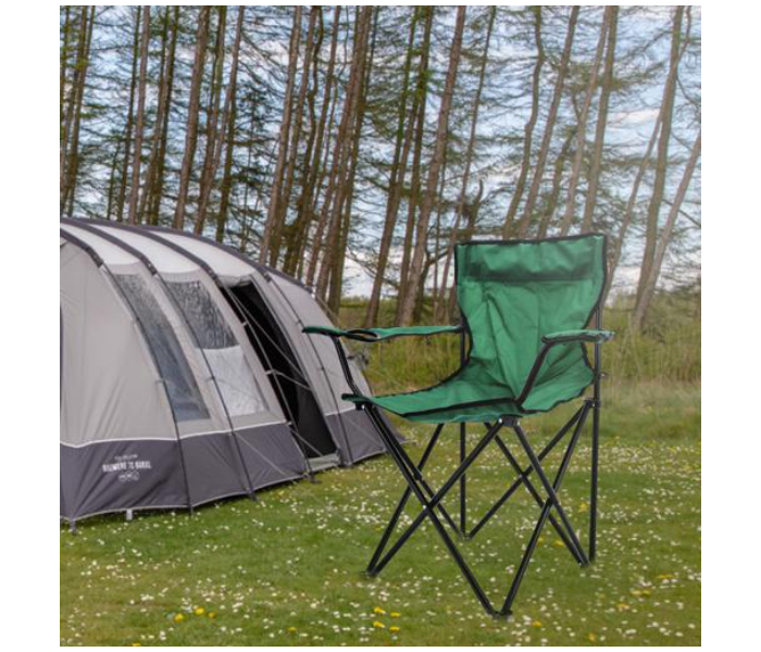 Royalford RF10133 Camping Chair - Green - Zoom Image 2