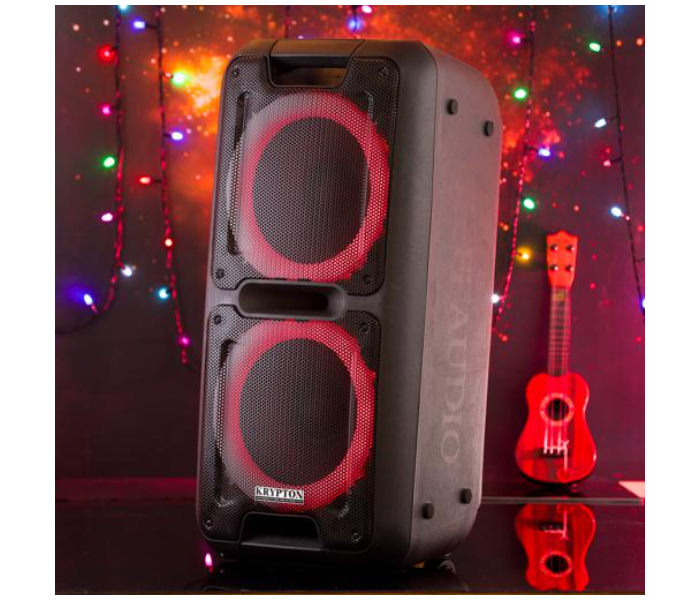 Krypton KNMS5201 Portable and Rechargeable Professional Speaker - Black - Zoom Image 5