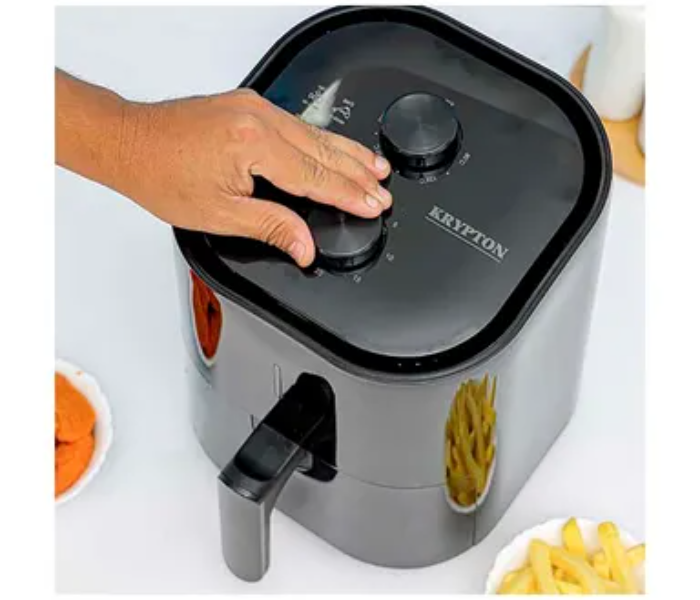 Krypton KNAF6362 3 Litre 1400 Watts Air Fryer - Black - Zoom Image 2