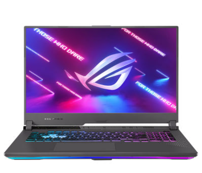 Asus G713RW-KH127W ROG Strix G17 Gaming Laptop 17.3 inch FHD AMD Ryzen R9-6900HX Processor 32GB RAM 1TB HDD 8GB Nvidia GeForce RTX 3070Ti Graphics Windows 11 Home - Eclipse Gray - Zoom Image 1