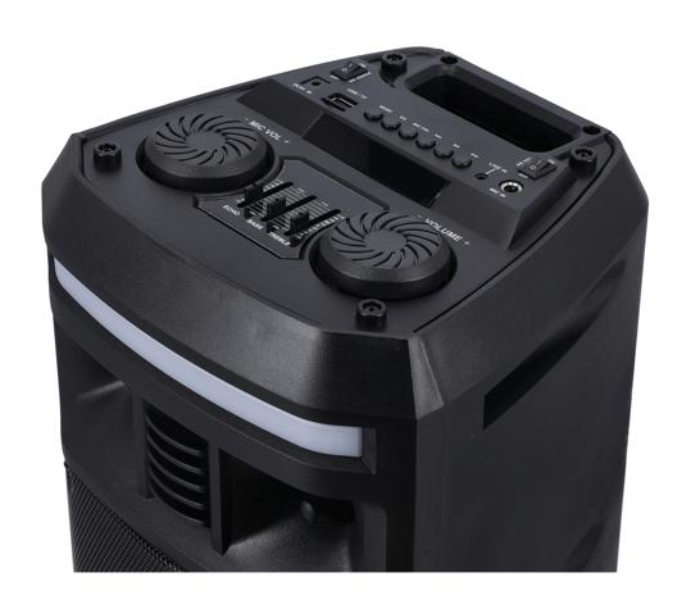 Krypton KNMS5196 4400mAh Rechargeable Professional Speaker - Black - Zoom Image 6