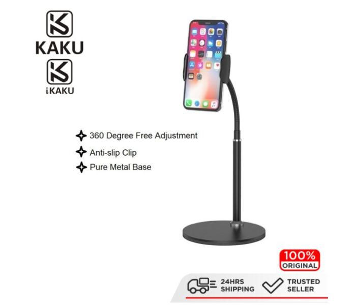 Kakusiga KSC-463 Universal Desk Live Phone Holder - Black - Zoom Image 2