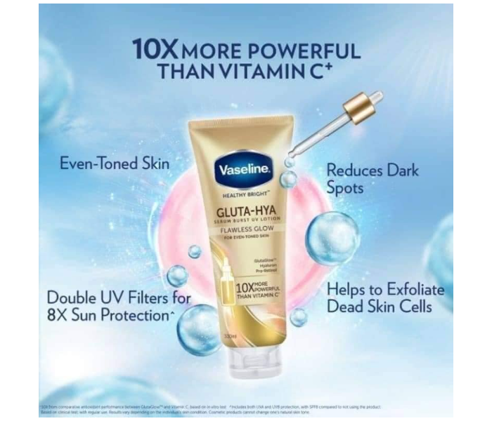 Vaseline VGHSF01 Gluta-Hya Flawless Glow Serum Lotion - Zoom Image 2