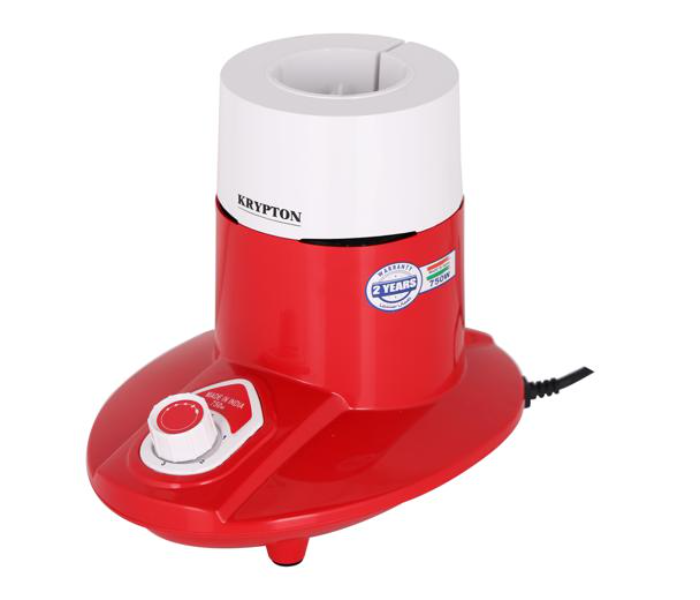 Krypton KNB6189 750 Watts 3-in-1 Mixer Grinder - White and Red - Zoom Image 4