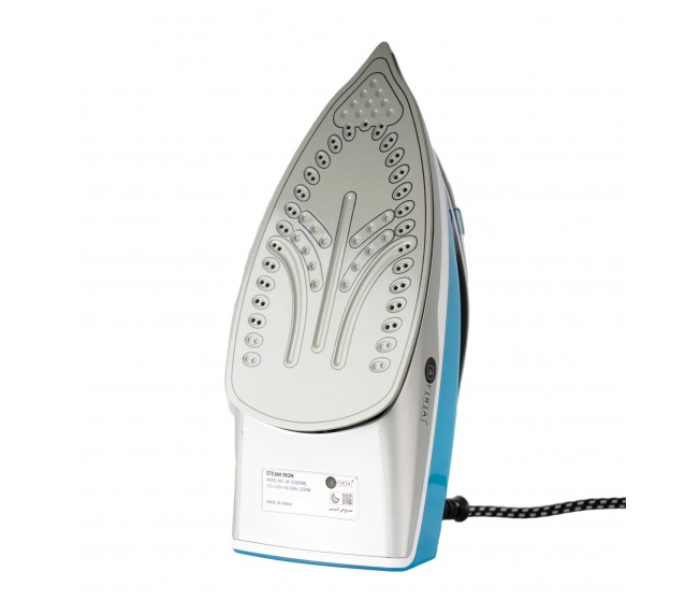 Afra AF-2200IRBL 2200 Watts Steam Iron - White and Blue - Zoom Image 3