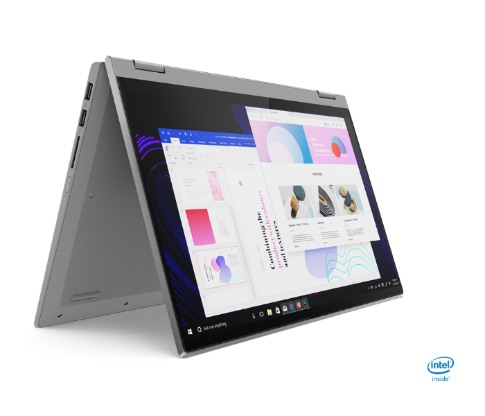 LENOVO IP FLEX 5 -82HS00UDAX 14ITL05 14 Inch FHD Intel Core i5 1135G7 Processor 16GB DDR4 RAM 512GB SSD 2GB NVIDIA GeForce MX450 GDDR6 Graphics Windows 11 Home - Grey6 Graphics Windows 11 Home - Grey - Zoom Image 4