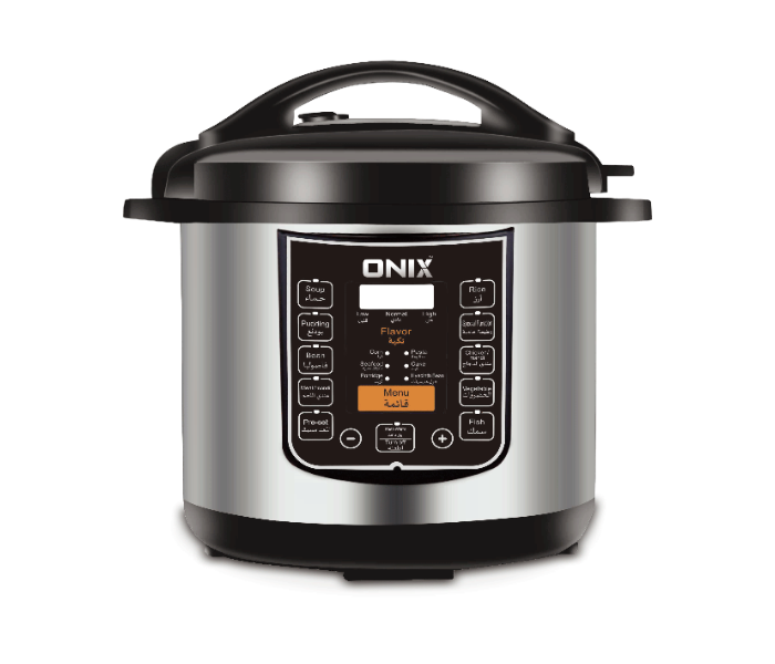 Onix OEPC 10 Litre 1600 Watts Electric Cooker - Silver and Black - Zoom Image 1