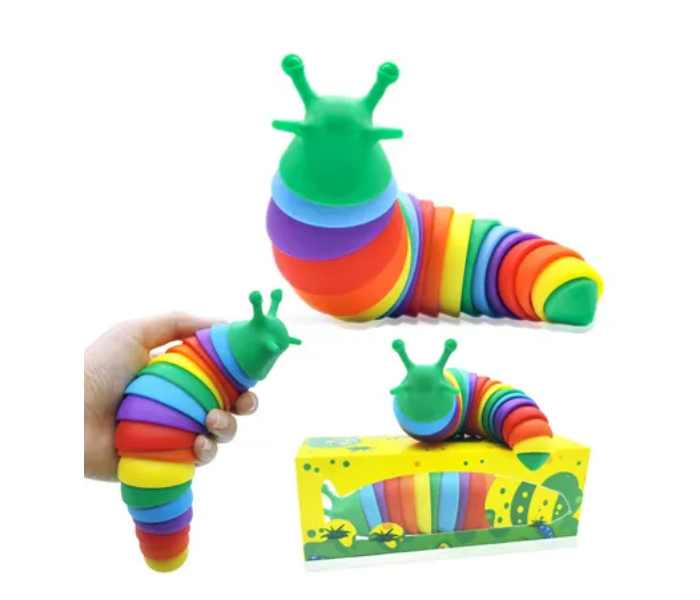 Sensory Finger Slug Toy With Comfortable Touch Relieves Stress For Kids And Adults - Zoom Image 7