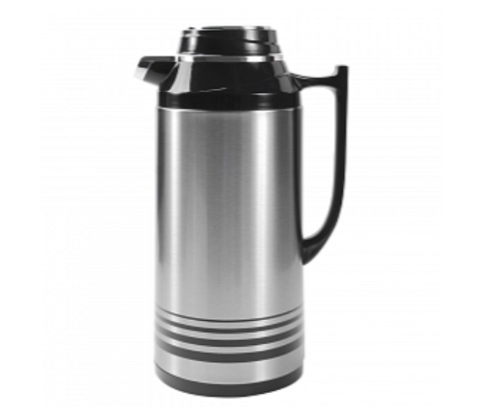 Mebashi ME-STG1300S 1.3 Litre Stainless Steel Vacuum Flask - Black and Silver - Zoom Image 2