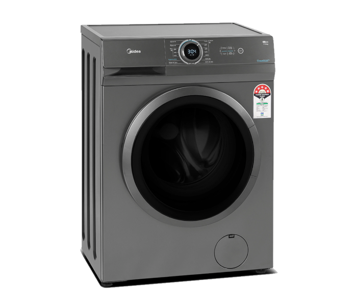 Midea MF100W70/W 7kg Front Load Washing Machine - Grey - Zoom Image 2