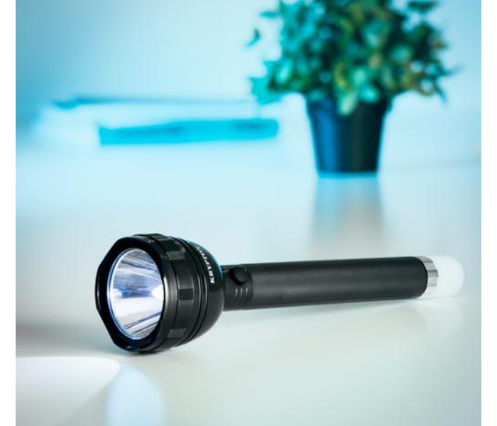 Krypton KNFL5163 1200mAh Rechargeable LED Torch - Black - Zoom Image 2