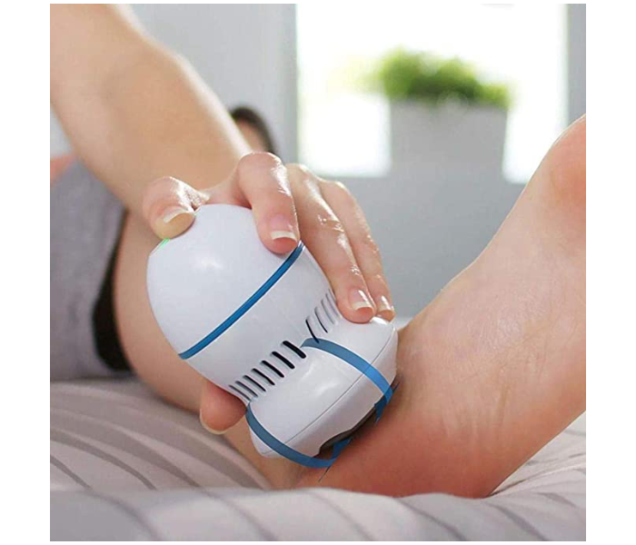 Foot Grinder Callus Remover Tool with Vaccum Rechargeable - White - Zoom Image 1