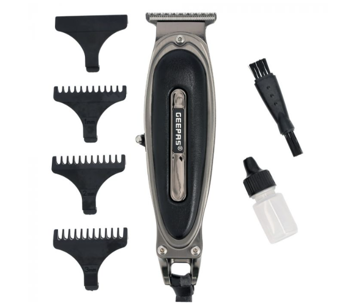 Geepas GTR56044 800mAh Rechargeable Hair Clipper for Men - Black - Zoom Image 1