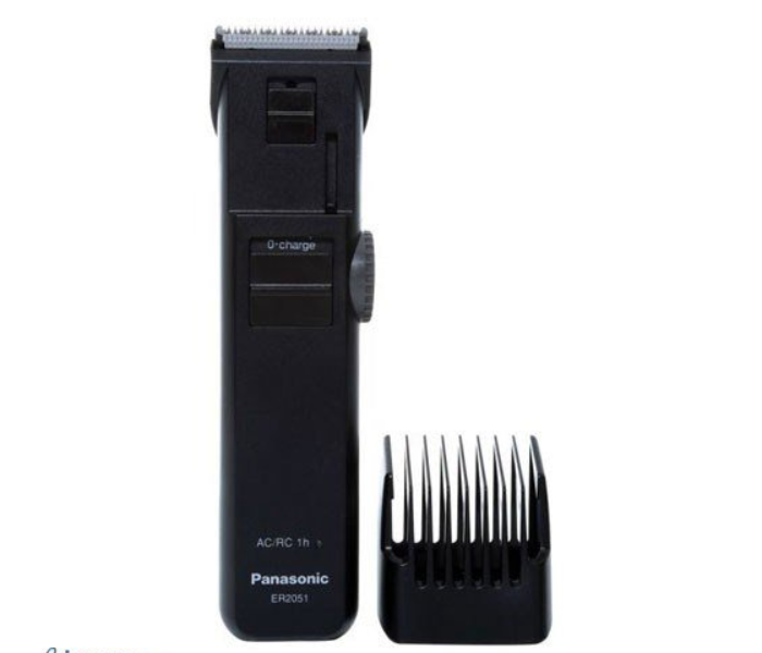 Panasonic AC Rechargeable Beard Hair Trimmer - Black - Zoom Image 1