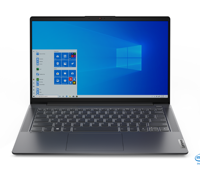 Lenovo 82FE00T8AX Ideapad 5 14ITL05 14 Inch FHD Intel Core i5-1135G7 Processor 16GB DDR4 RAM 512GB SSD Integrated Intel Iris Xe Graphics Windows 11 Home 64 - Grey - Zoom Image 1