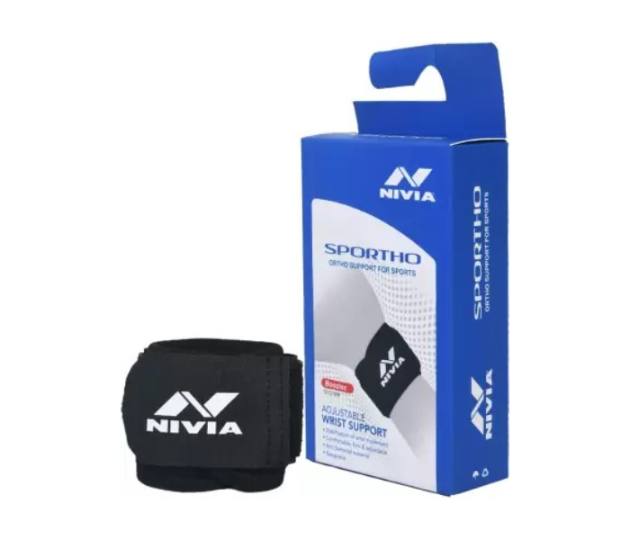 Nivia Orthopedic Wrist Support - Black - Zoom Image