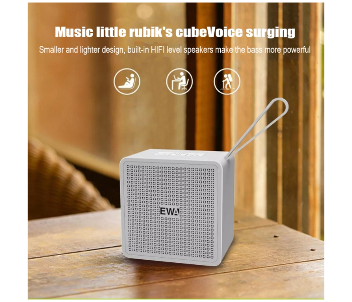 Ewa A105 High Hidelity Bluetooth Speaker - Silver - Zoom Image 2