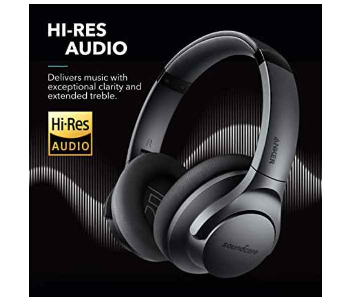 Anker A3025H11 Soundcore Life Q20 Headphone - Grey - Zoom Image 2