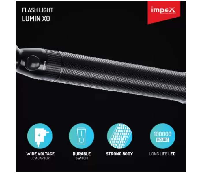 Impex Lumin X0 Flash Light - Black - Zoom Image 2