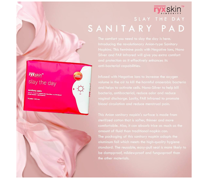 Ryxskin Sincerity RYXSP01 Set of 10 Sanitary Pads - Zoom Image 4