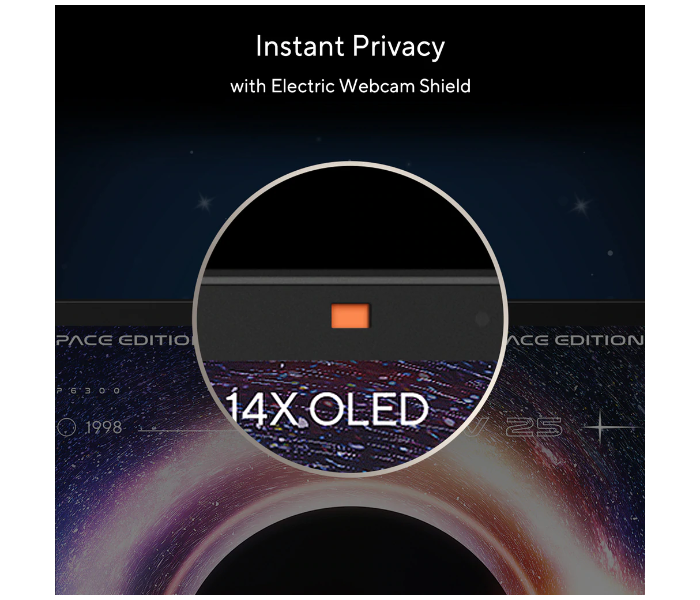 ASUS ZENBOOK 14X-UX5401ZAS-OLED007W 14 Inch OLED Intel Core i7 12700H Processor 16GB RAM 1TB SSD Intel Iris Xe Graphics Windows 11 Home - Titanium - Zoom Image 4
