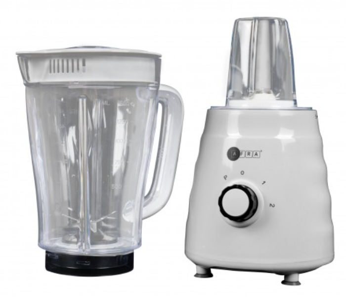 Afra AF-500BLWT 500 Watts 2 In 1 Set Blender - White - Zoom Image 2