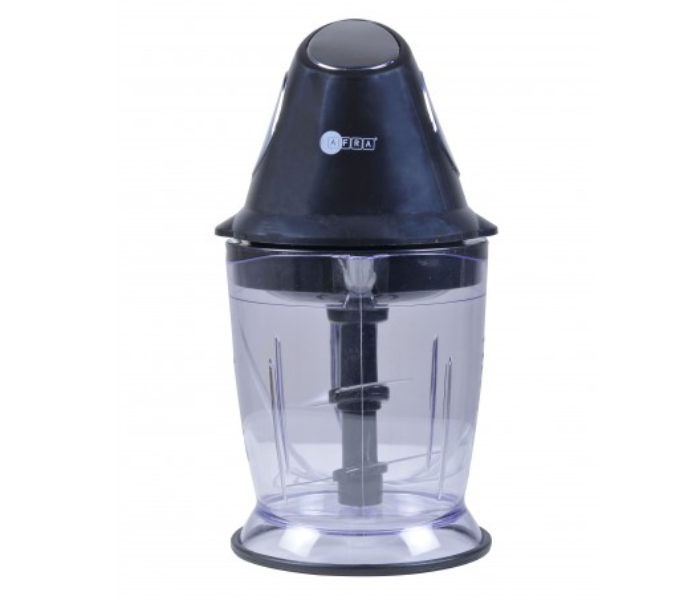 Afra AF-500CHBK 500 Watts 1.7 Litre Stainless Steel Blades Electric Chopper - Black - Zoom Image 1