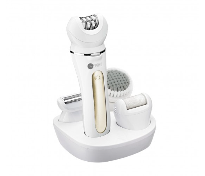 Afra AF-600LSWT Rechargeable Ladies Beauty Kit - White - Zoom Image 1