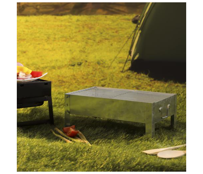 Royalford RF10365 Barbeque Stand With Grill - Silver - Zoom Image 3