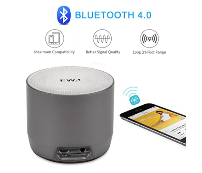 Ewa A3 Portable Bluetooth Speakers - Silver - Zoom Image 2