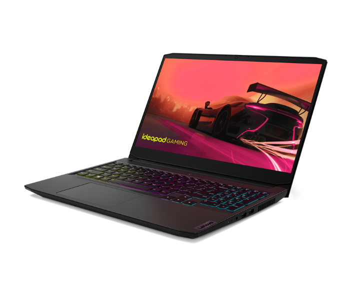 Lenovo 82K2019TAX IdeaPad Gaming 3 15ACH6 15.6 Inch FHD AMD Ryzen 7 5800H Processor 16GB DDR4 RAM 1TB SSD 4GB NVIDIA GeForce RTX 3050 Graphics Windows 11 Home 64 - Black - Zoom Image 2