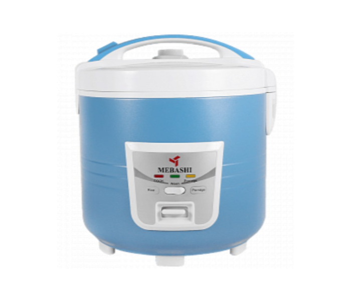 Mebashi ME-RC777 900 Watts 2.2 Litre Electric Rice Cooker - Blue and White - Zoom Image 3