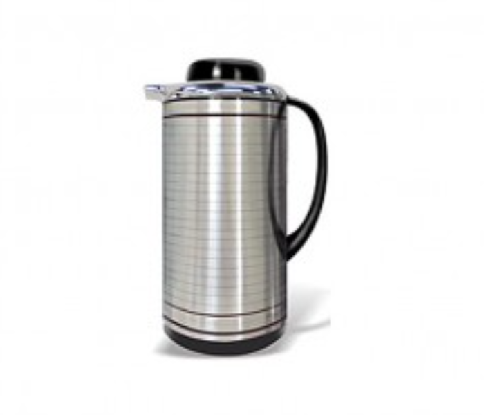 Geepas GVF5259 1.3 Litre Vacuum Flask - Silver and Black - Zoom Image