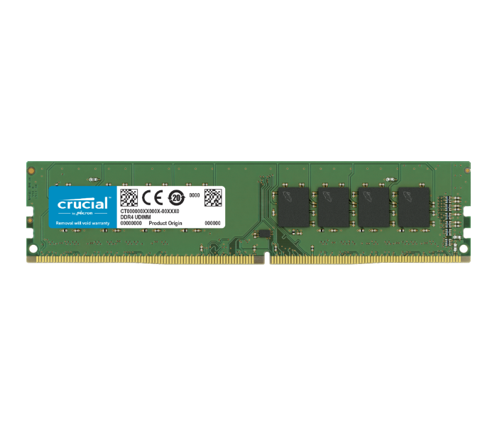 Crucial 16GB DDR4 2666 UDIMM RAM - Zoom Image 1