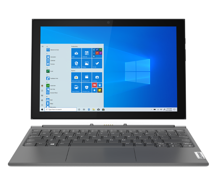 Lenovo 82AT00FUAX IdeaPad Duet 3 10IGL5 10.3 Inch WUXGA Intel Celeron N4020 Processor 4GB DDR4 RAM 64GB Integrated Intel UHD Graphics 600 Windows 11 Home - Grey - Zoom Image 4