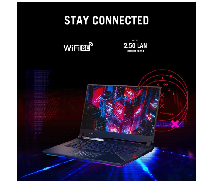 ASUS G733ZX-KH020W ROG Strix Scar 17 2022 Gaming Laptop 17.3 Inch FHD Intel Core i9-12900H Processor 32GB RAM 1TB SSD 16GB NVIDIA GeForce RTX 3080 Ti Graphics Windows 11 Home - Black - Zoom Image 4