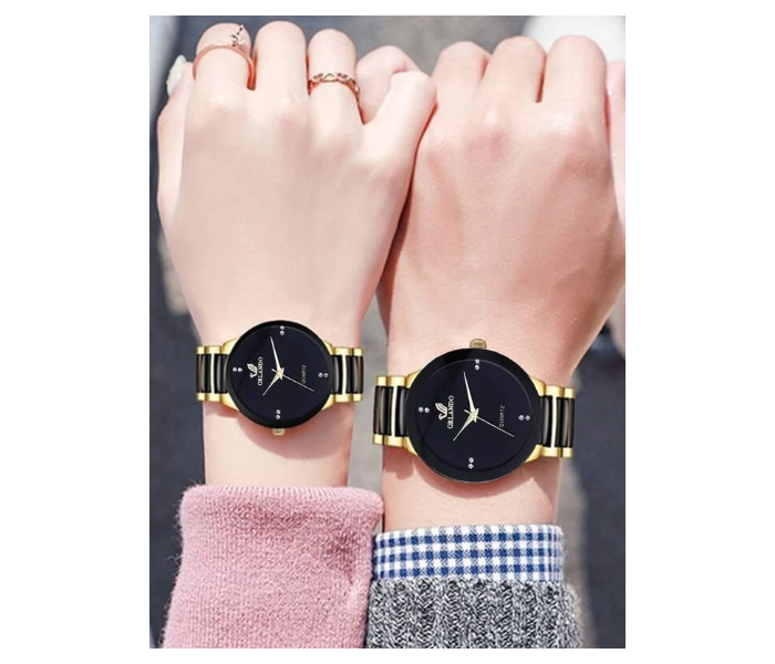 Galaxy Ocean Zstar Jubilee Fashion Couple Watches - Black - Zoom Image 3