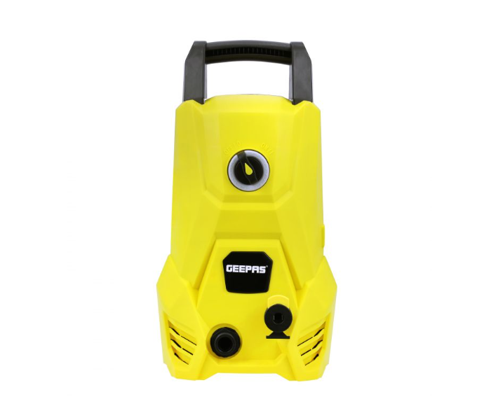 Geepas GCW19029 Portable High Pressure Car Washer - Yellow and Black - Zoom Image 1