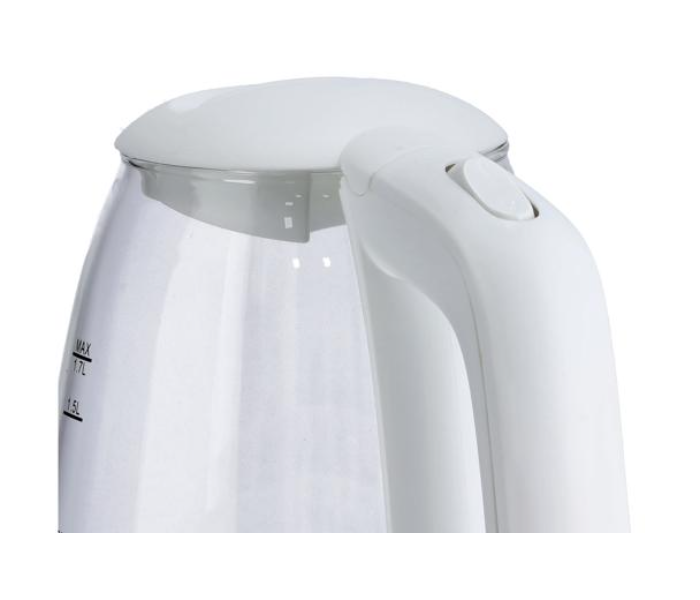 Krypton KNK5276 1.7 Litre 2200 Watts Electric Glass Kettle - White - Zoom Image 5