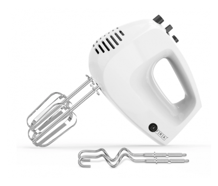 Afra AF-250HMWT 5 Speed Settings 250 Watts Hand Mixer - White - Zoom Image 1