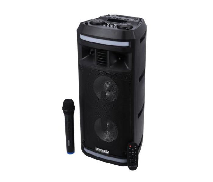 Krypton KNMS5196 4400mAh Rechargeable Professional Speaker - Black - Zoom Image 1