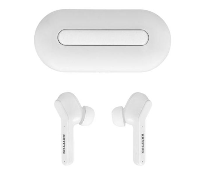 Krypton KNTWS5376 Wireless Bluetooth Earbuds - White - Zoom Image 6