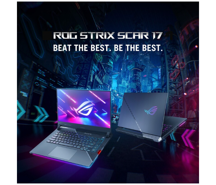 ASUS G733ZX-KH020W ROG Strix Scar 17 2022 Gaming Laptop 17.3 Inch FHD Intel Core i9-12900H Processor 32GB RAM 1TB SSD 16GB NVIDIA GeForce RTX 3080 Ti Graphics Windows 11 Home - Black - Zoom Image 2