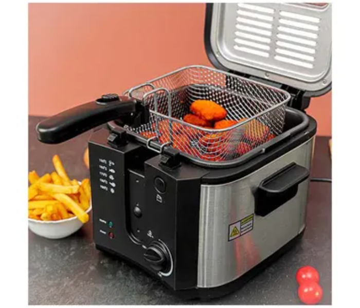 Krypton KNDF6347 1600 Watts Deep fryer - Black and Silver - Zoom Image 3